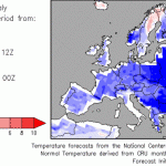 Global warming to pound Europe in the days and weeks ahead.