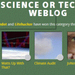 Intensifying Climate Skepticism - 13 Of 17 Blogs Nominated For Best Science & Technology Weblog Award Were Skeptic!