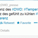 DWD German Weather Service Tweets Public That It Only "Feels Like It's Cooling"...It's All In Our Heads