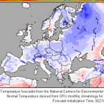 Winter To Drag On Across Central Europe, ...March 2016 In Germany So Far 1.5°C Cooler Than Normal