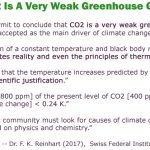 Swiss Physicist Concludes IPCC Assumptions 'Violate Reality'...CO2 A 'Very Weak Greenhouse Gas'