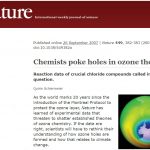 Flashback 2007: Scientists Reveal They 'No Longer Understand How Ozone Holes Come Into Being'