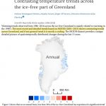 Greenland Has Been Cooling In Recent Years - 26 Of Its 47 Largest Glaciers Now Stable Or Gaining Ice