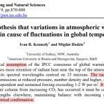 Scientists: The CO2 Greenhouse Warming Effect Rides On Mere Assumption And Lacks Empirical Verification