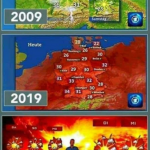 German TV Propaganda: Now Forecast Charts For Regular Summer Weather Made To Look Like Images Of Hell