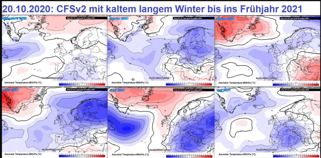 Great Britain September Mean Temperatures Cooling Also Models Suggest   CFS V2 Winter 2020 21 1024x506 