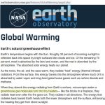 NASA Pushes Propaganda For Kids: Casts Greenhouse Gases As Superheroes That 'Turn Into Tiny Heaters'