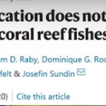 James Cook University Researchers Refuted: "Ocean Acidification Does not Impair" Fish behaviour