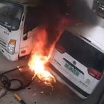 "Environmentally-Friendly" Hybrid Car Catches Fire, Causes €500,000 Property Damage